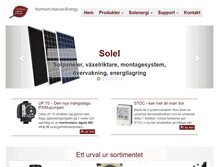 Tablet Screenshot of nn-energy.se